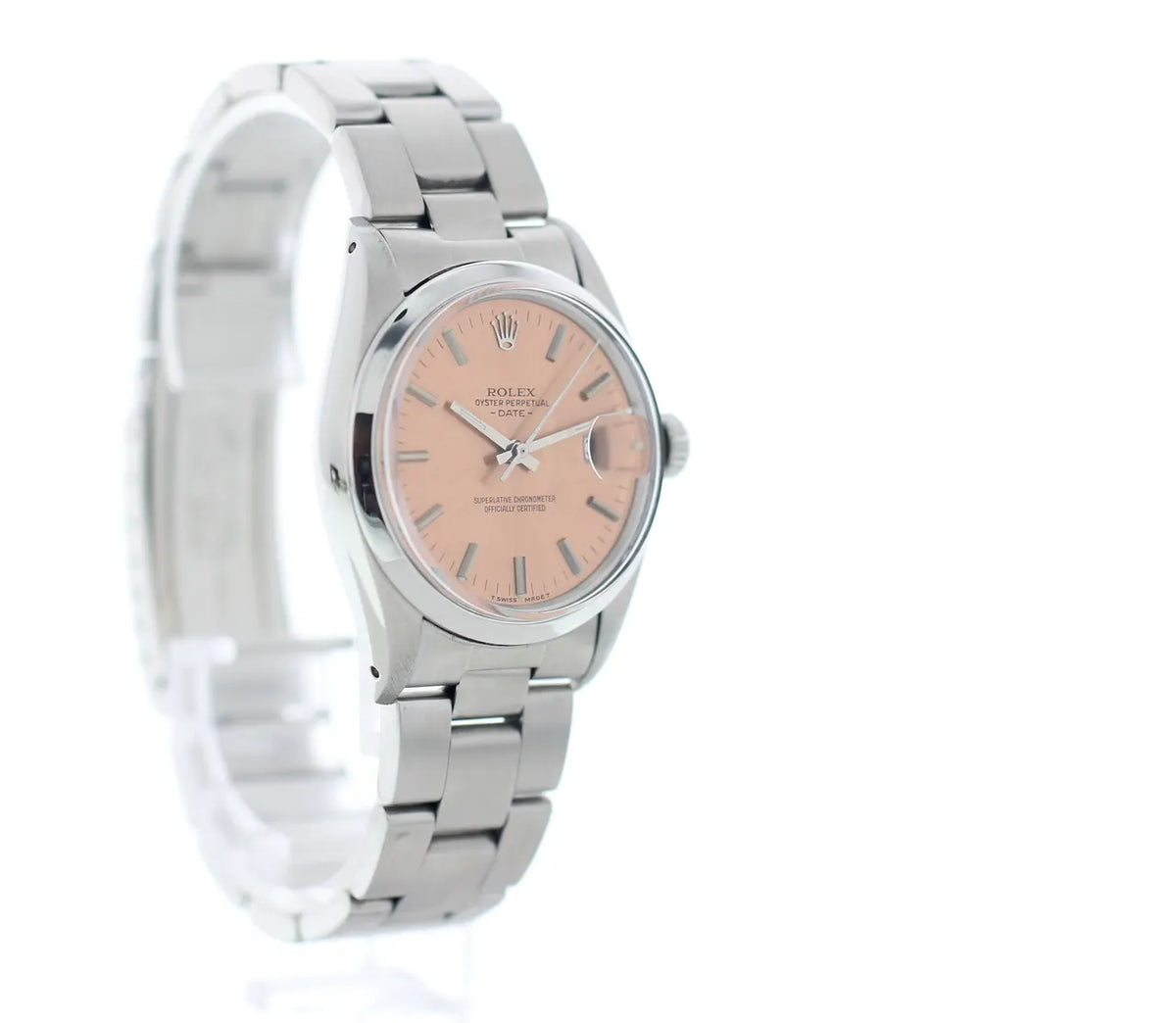 oyster Rolex Salmon Dial Watch
