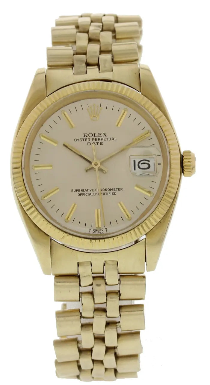 Rolex Gold Champagne Dial oyster