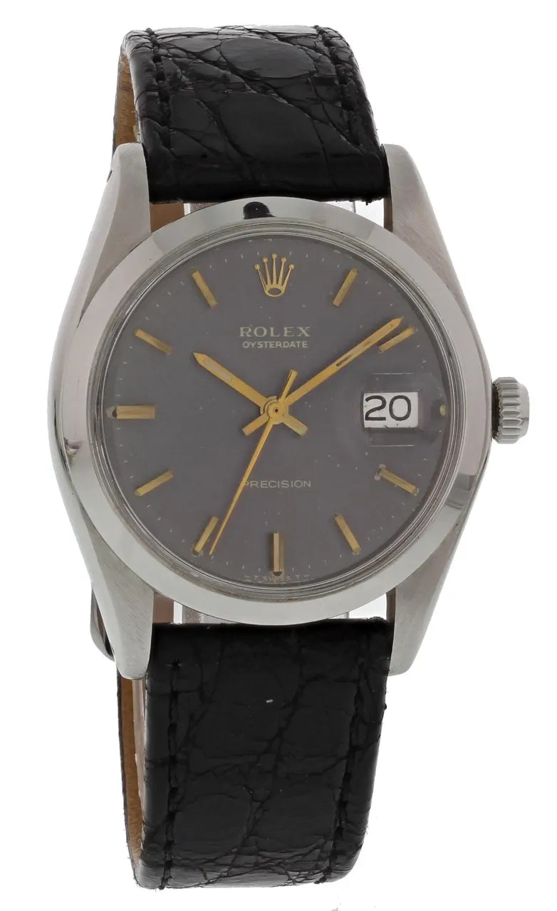 Rolex Oysterdate Gray Dial
