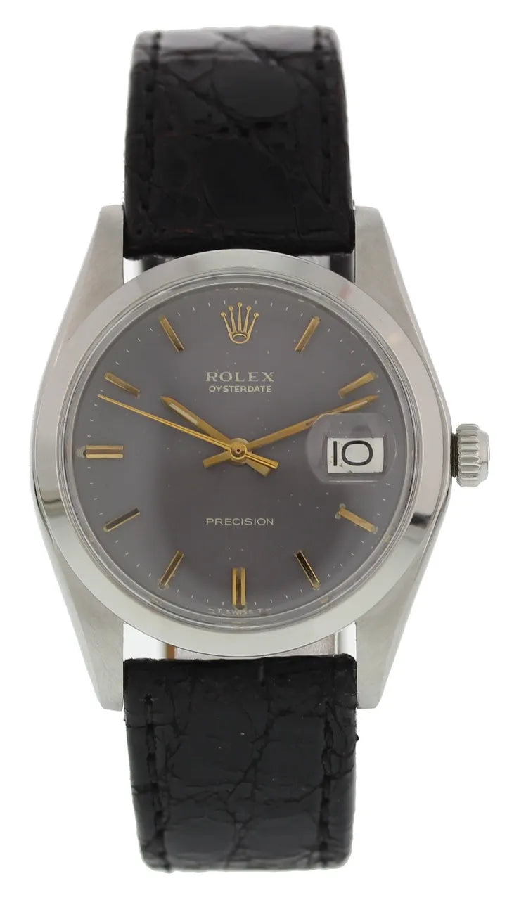 Rolex Oysterdate Gray Dial - Hình 3