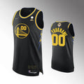 Warriors Black Custom Jersey