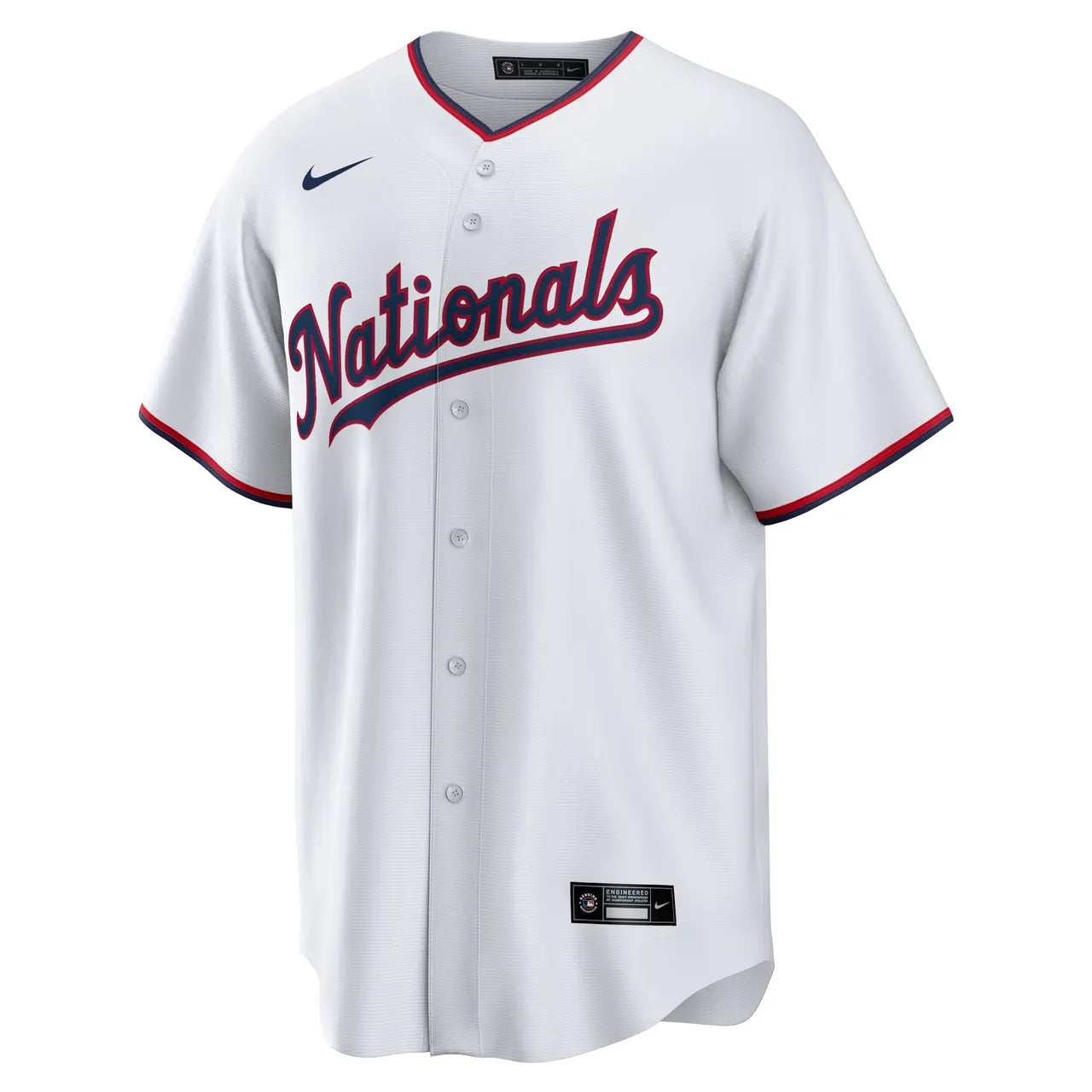 Nationals White Custom Jersey nike - Hình 3