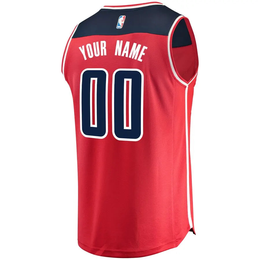 fanatics Custom Wizards Red Jersey - Hình 3
