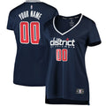 Wizards Women's Navy Jersey