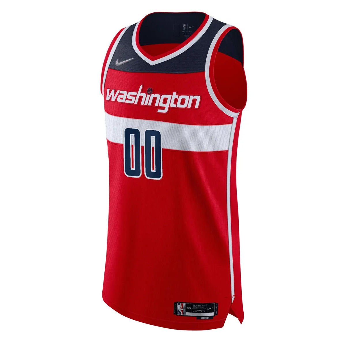 name Wizards Red Custom Jersey Nike - Hình 3