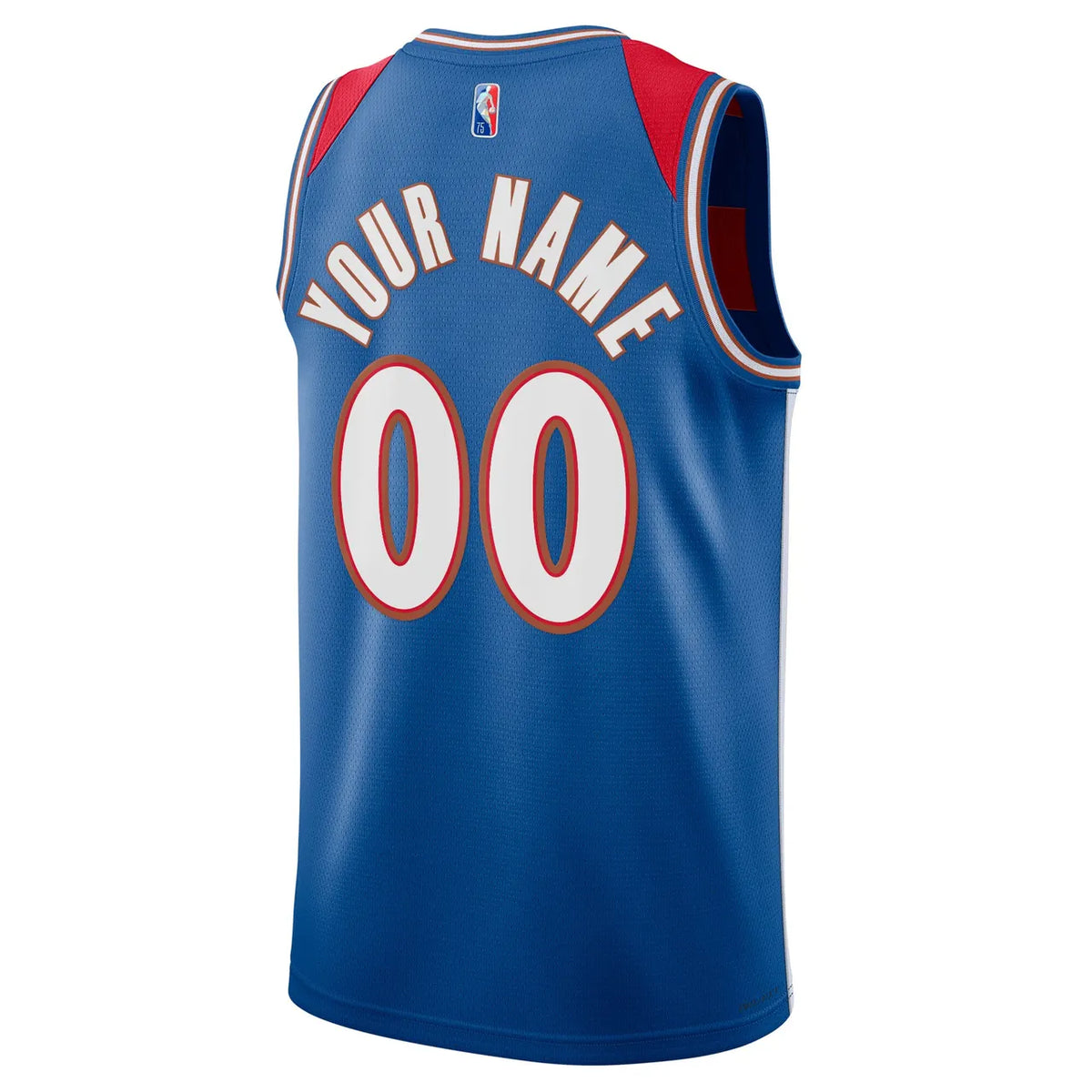 Wizards Blue Custom Jersey