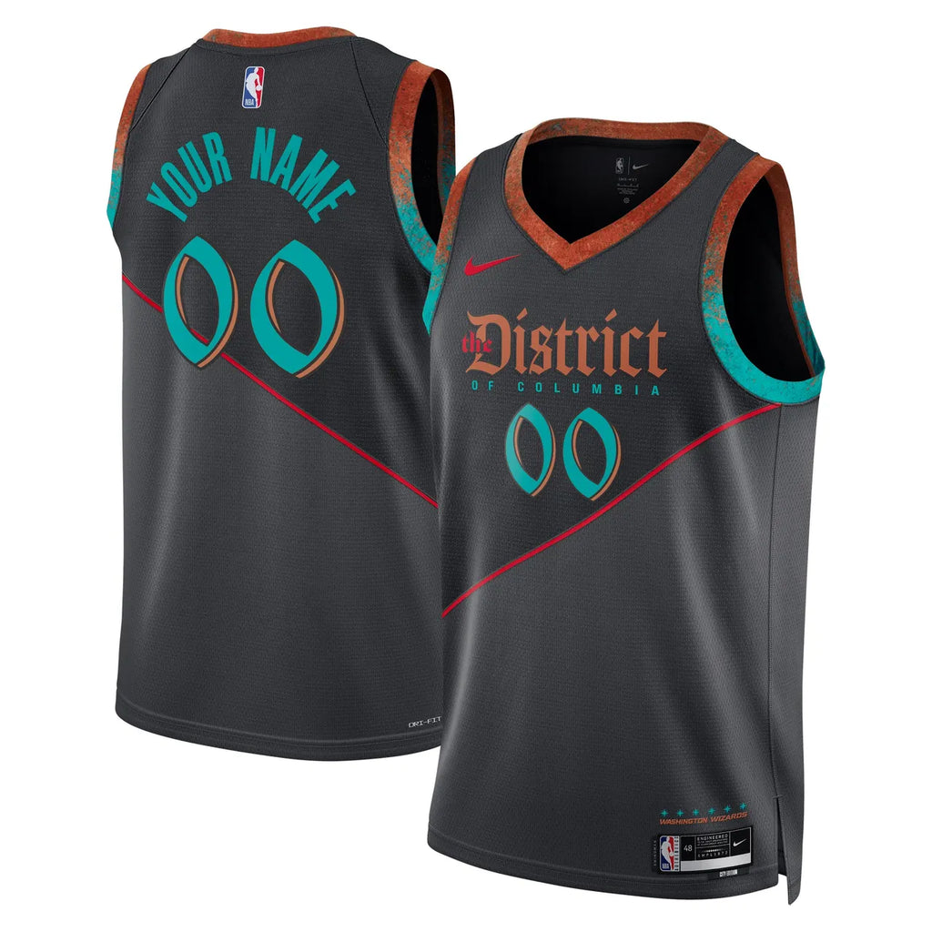 Wizards Gray City Jersey