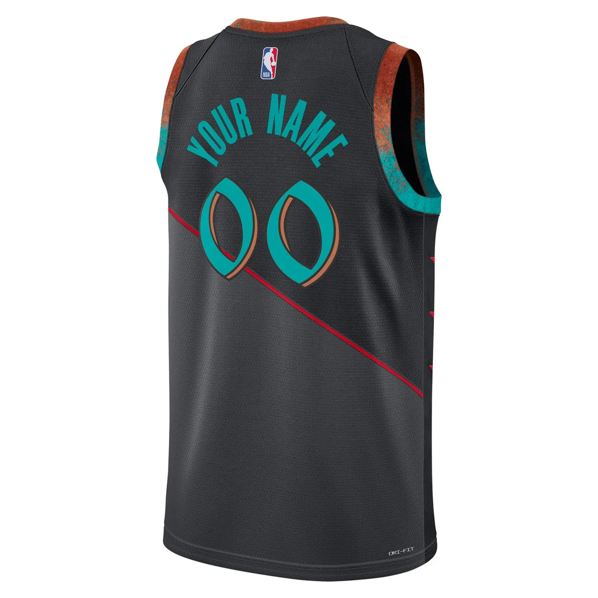 Wizards Gray City Jersey - Hình 2