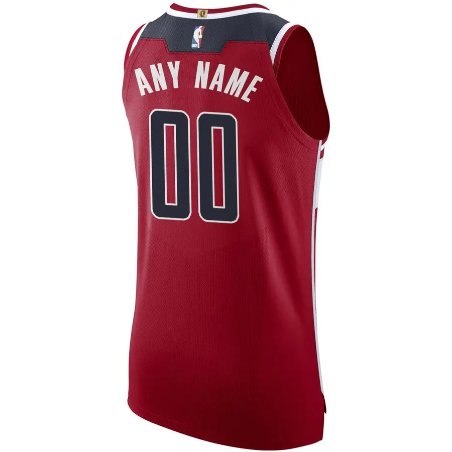 Wizards Maroon Custom Jersey - Hình 3