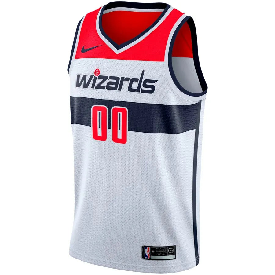 Wizards White Customizable Jersey - Hình 2