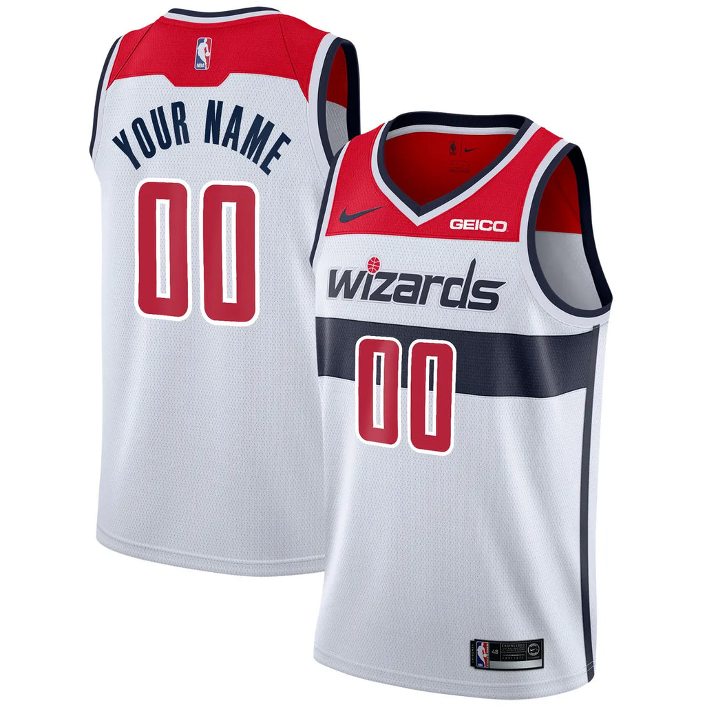 Custom Nike Wizards Jersey