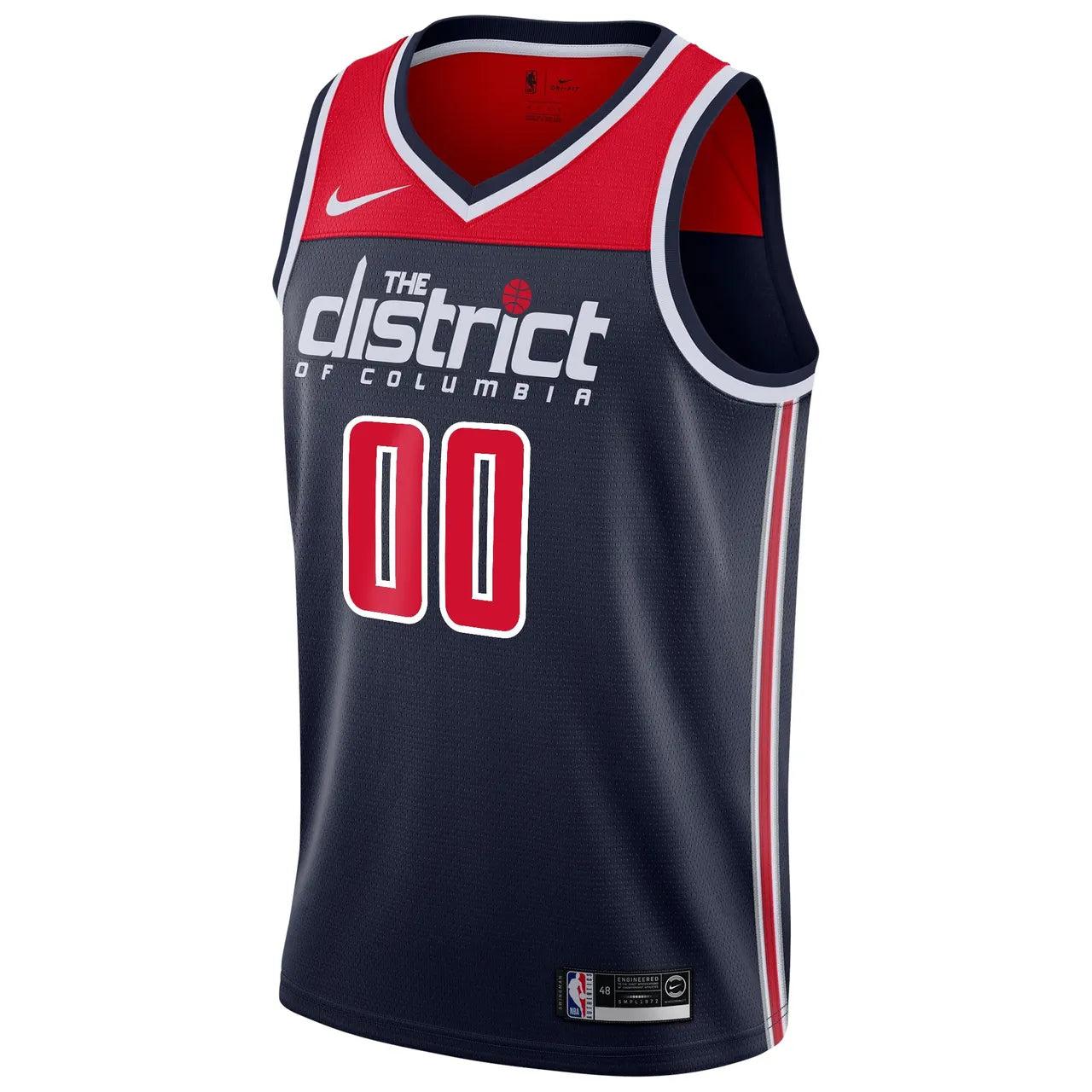 Wizards District Navy Jersey