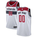 Wizards White Custom Jersey nike