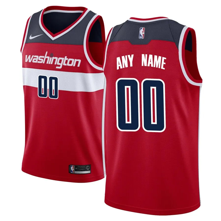 Wizards Red Jersey Customizable