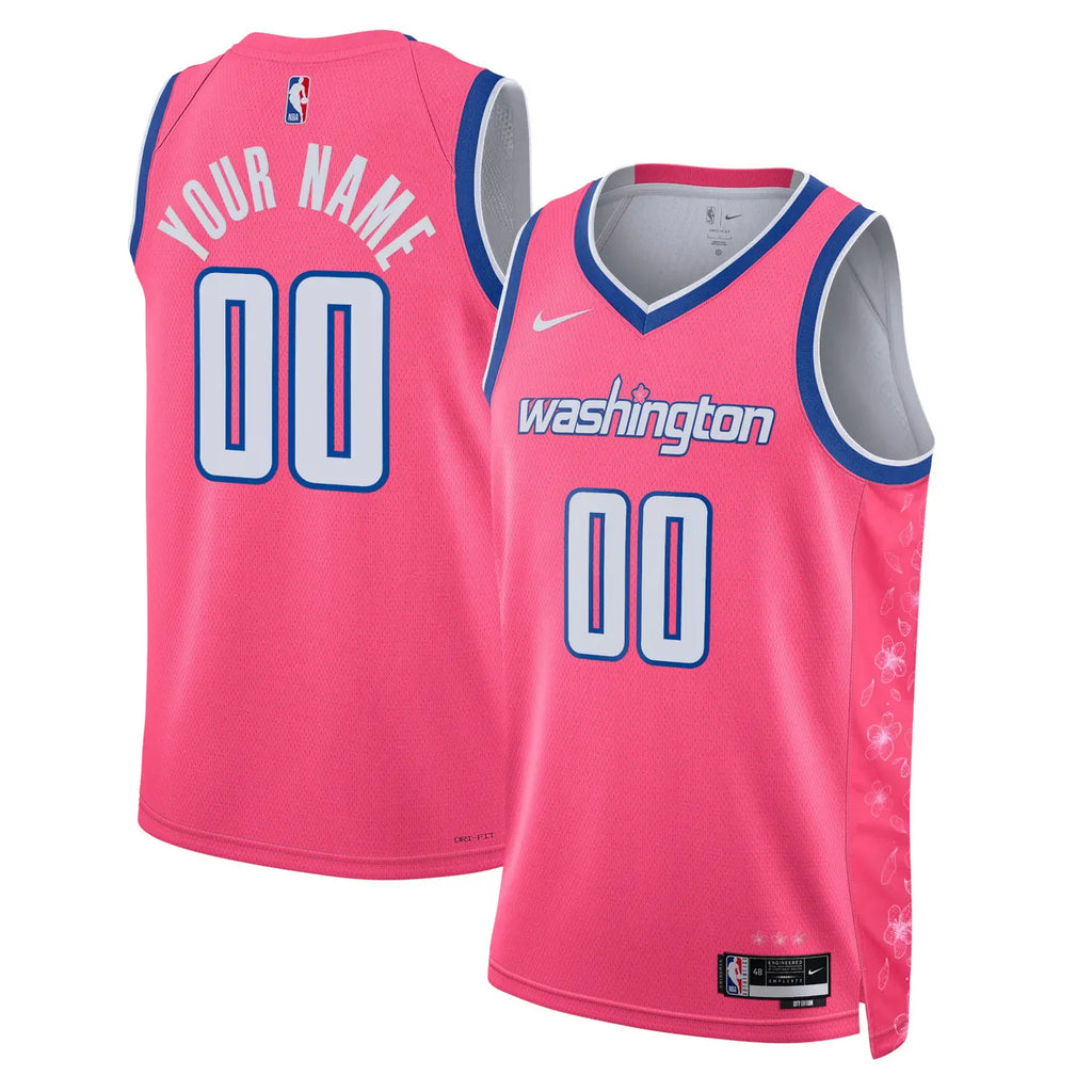 Wizards Pink Cherry Blossom Jersey - Hình 2