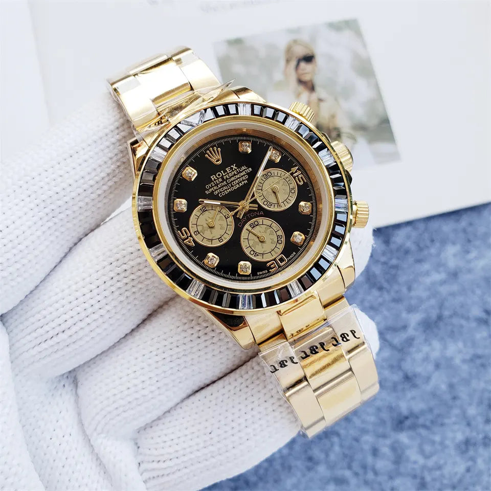 bezel Rolex Daytona Gold Diamond - Hình 8