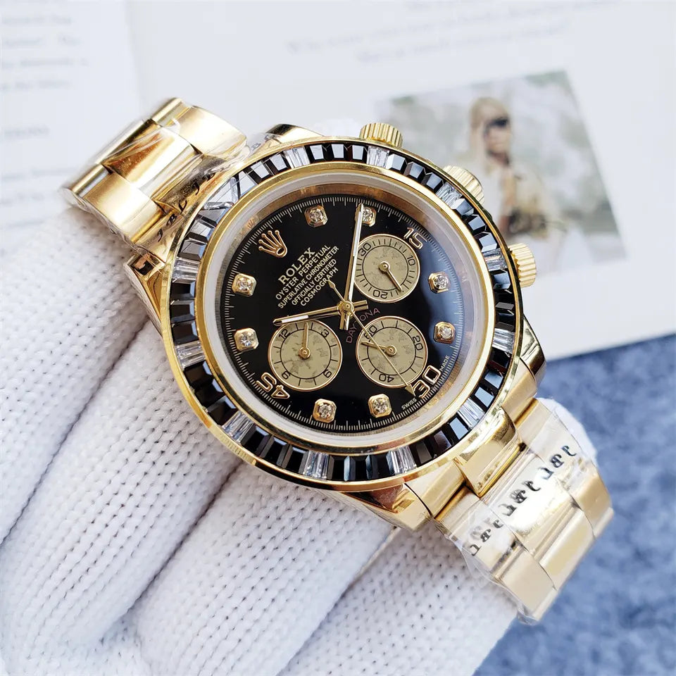 bezel Rolex Daytona Gold Diamond - Hình 3