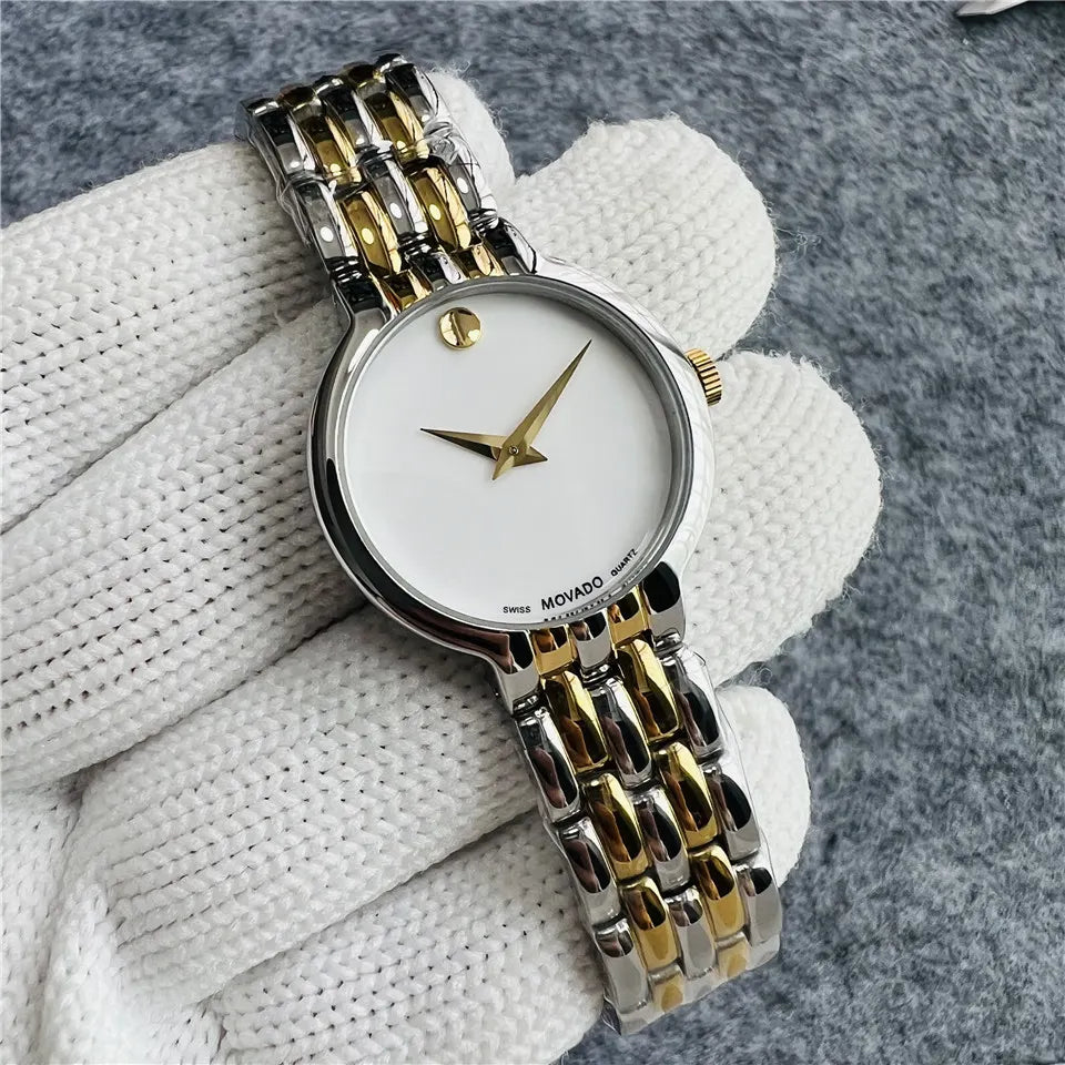 Movado Two-Tone Watch - Hình 5