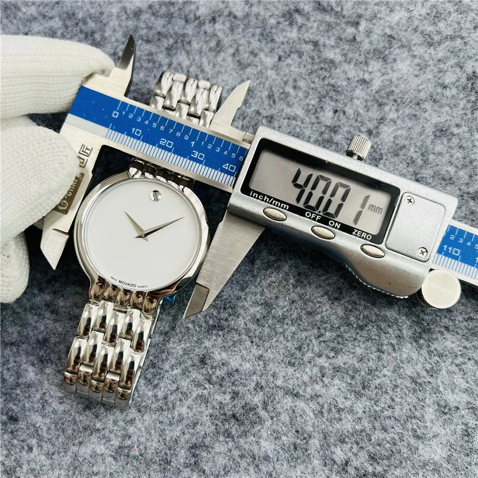 Movado Two-Tone Watch - Hình 2