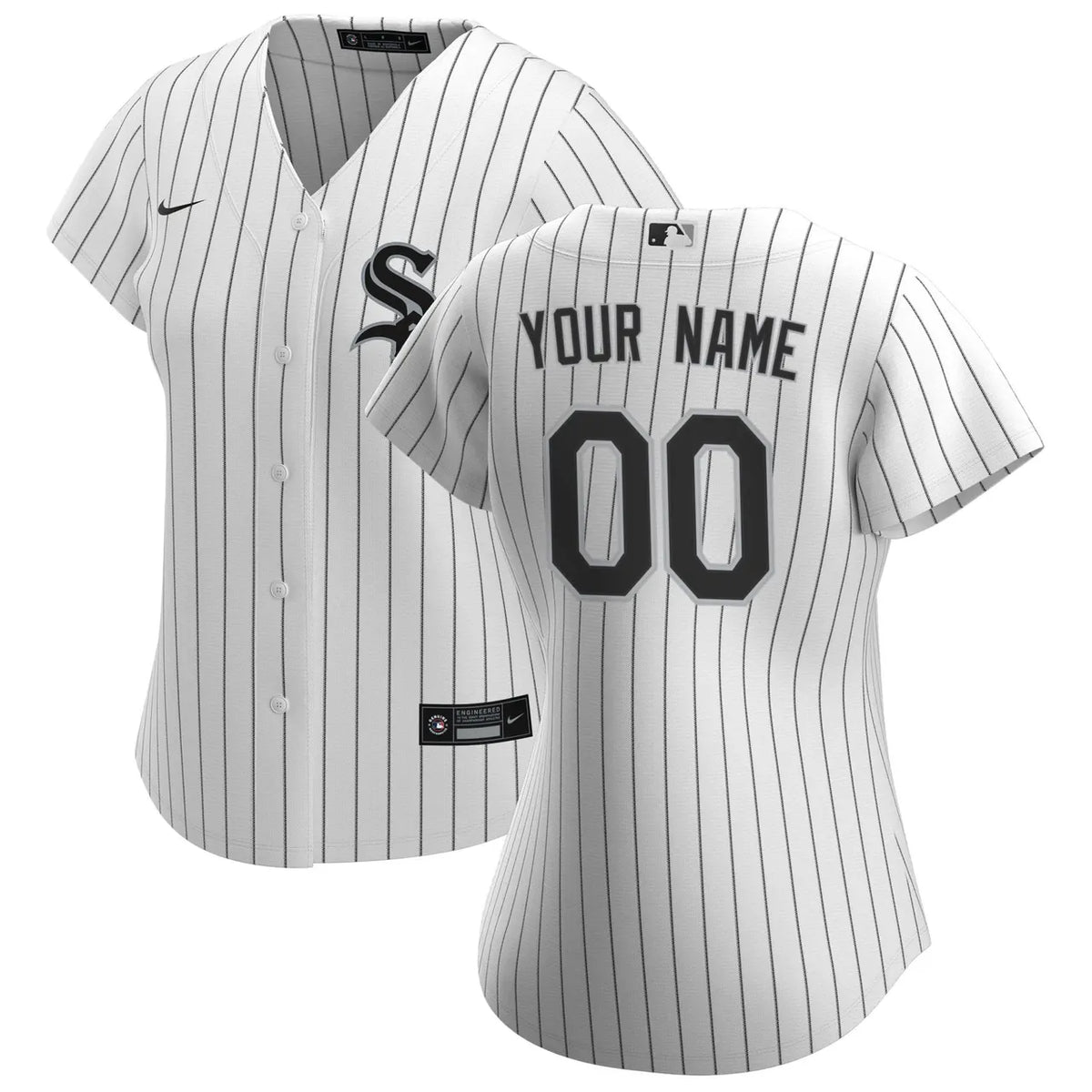 White Sox Custom Pinstripe Jersey nike personalized