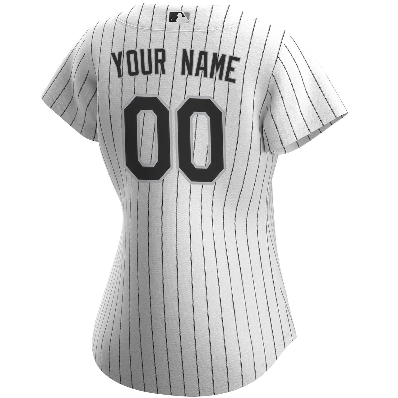 White Sox Custom Pinstripe Jersey nike personalized - Hình 3