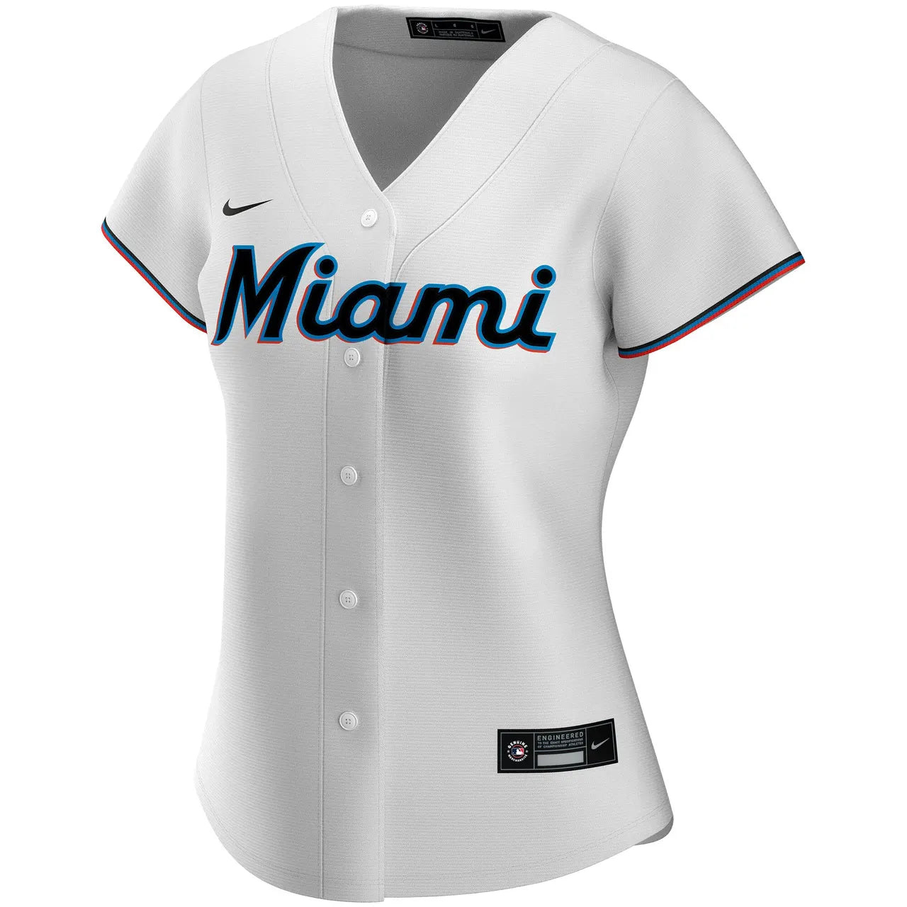 nike replica Miami Marlins White Jersey - Hình 2