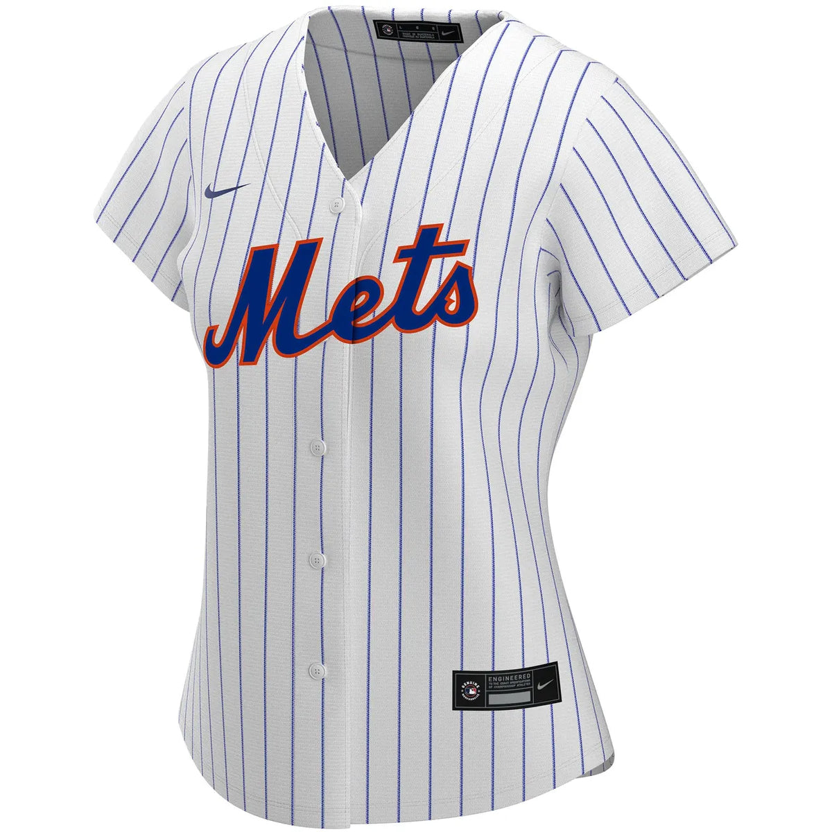 nike Mets Custom Pinstripe Jersey - Hình 2