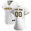 Pirates White Custom Jersey