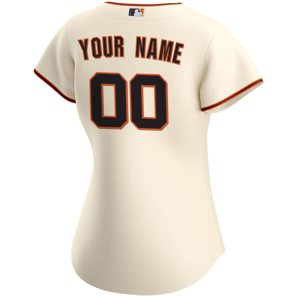 Nike Giants Cream Custom Jersey - Hình 3