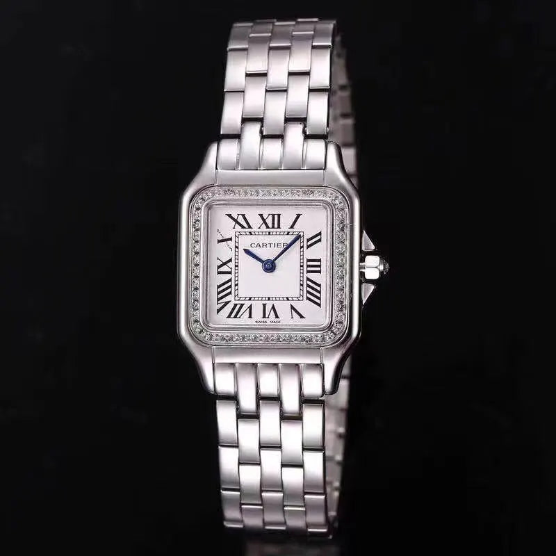 Cartier Panthere Silver Stainless Steel - Hình 9
