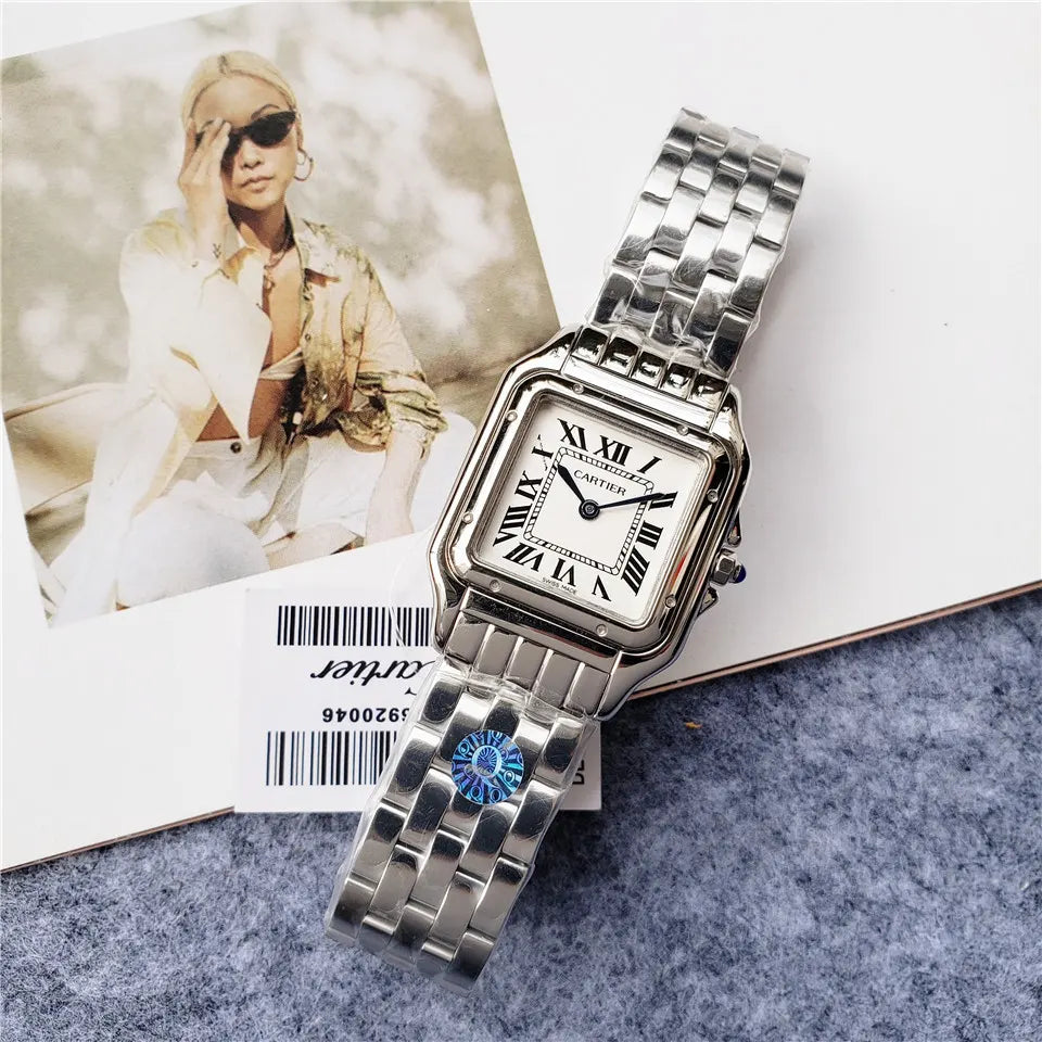 Cartier Panthere Silver Stainless Steel - Hình 2