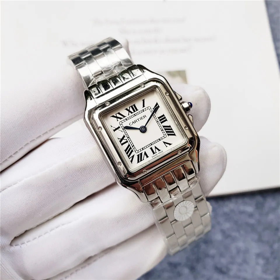 Cartier Panthere Silver Stainless Steel - Hình 8