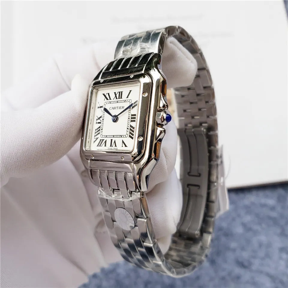 Cartier Panthere Silver Stainless Steel - Hình 6