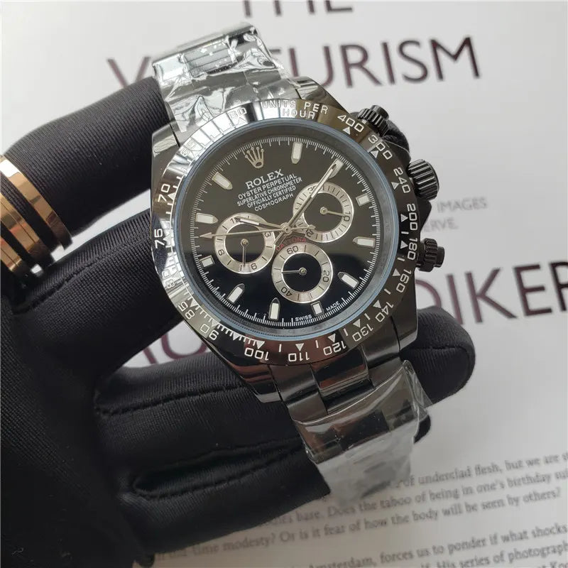 Rolex Black Steel Daytona - Hình 3