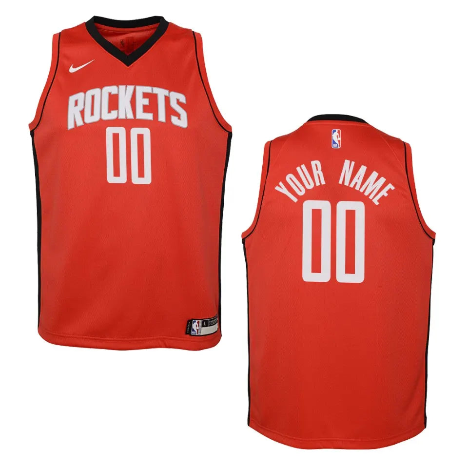 Rockets Red Custom Jersey nike