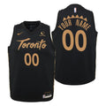 nike Raptors Black Gold Jersey