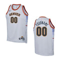 Nike Nuggets White Jersey